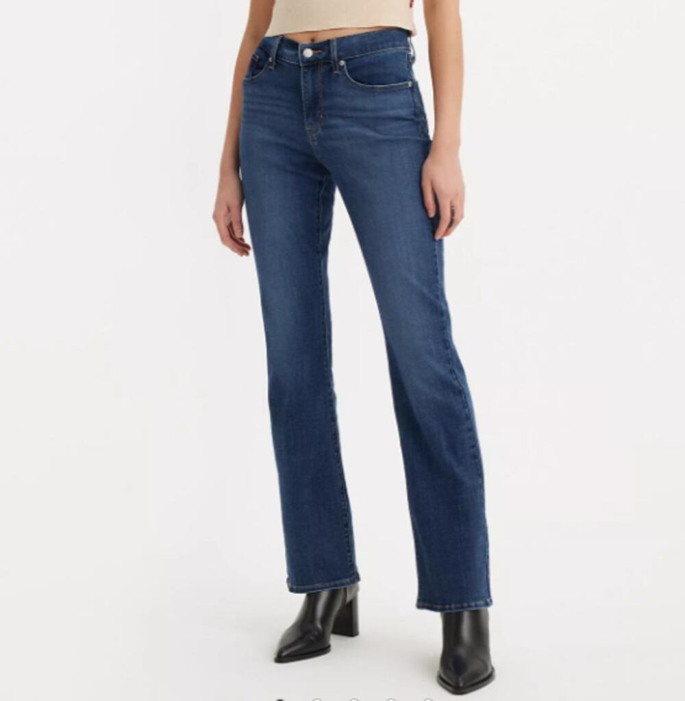 Levi's CLASSIC BOOTCUT WOMEN'S JEANS Size 6 Medium Blue Stretch  Western